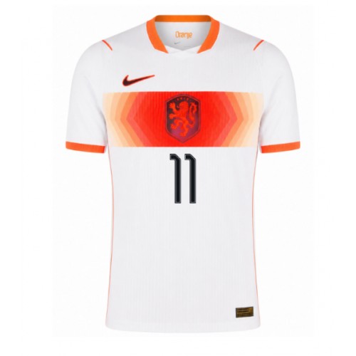 Nederländerna Cody Gakpo #11 Replika Bortatröja VM 2026 Kortärmad
